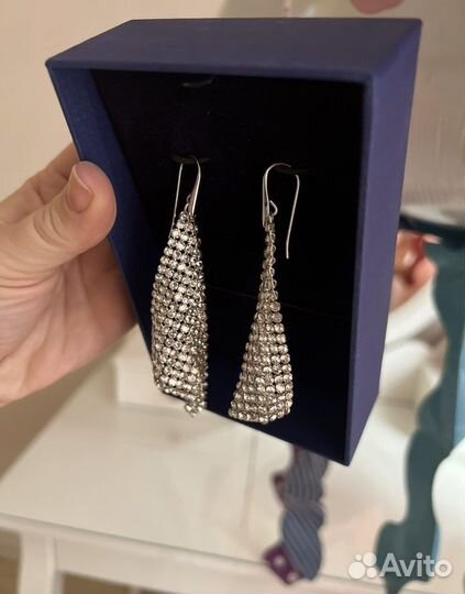 Серьги сваровски swarovski