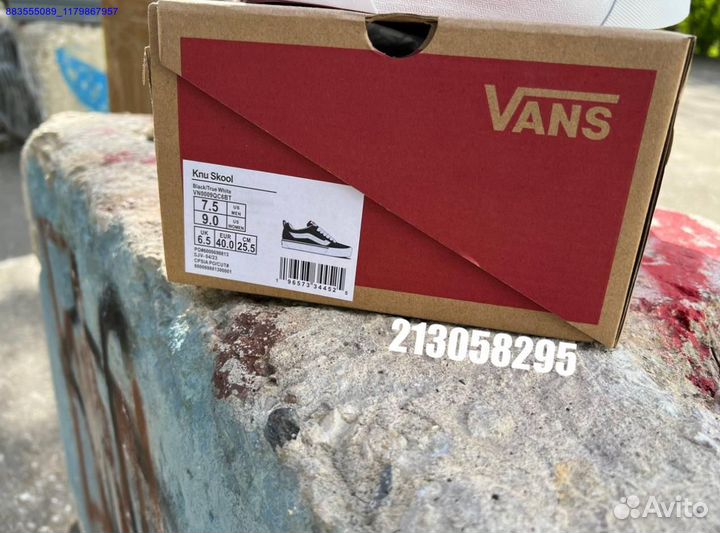 Кроссовки vans knu skool оригинал