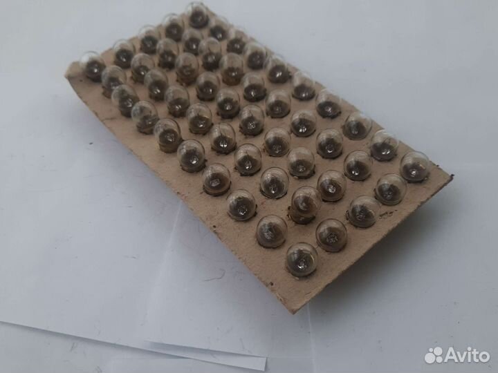 Лампочки СССР 50шт приборные 13.5 вольт 0.16 ампер