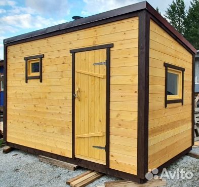 Готовая банька под ключ 4м*2.2м