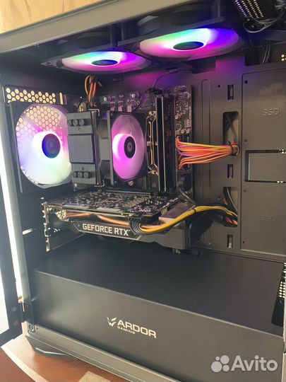 Игровой core i3 12100f,RTX 2060