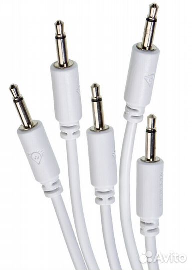Black Market Modular patchcable 5-Pack 50 cm white