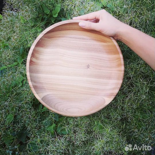 Миска/тарелка/поднос. Из дерева (карагач)