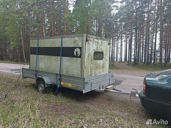 Аренда (прокат) большого прицепа 4м*1.8м