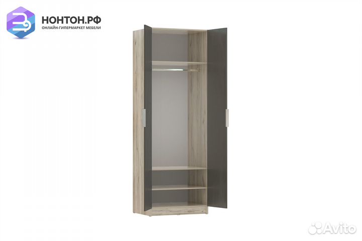 Шкаф Венеция комбинация № 4 дуб серый крафт / граф