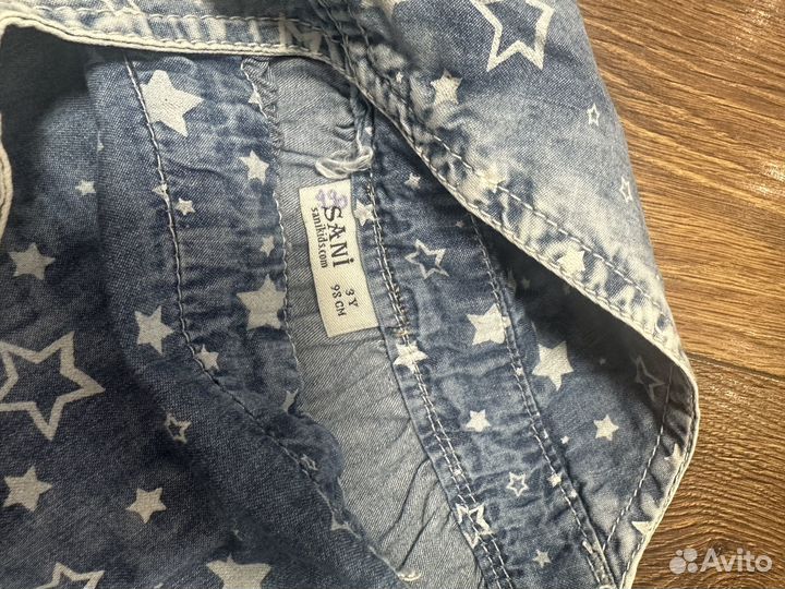 Сарафан джинсовый детский