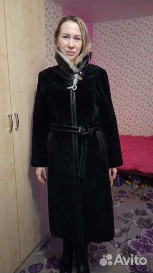 Шуба мутоновая 46
