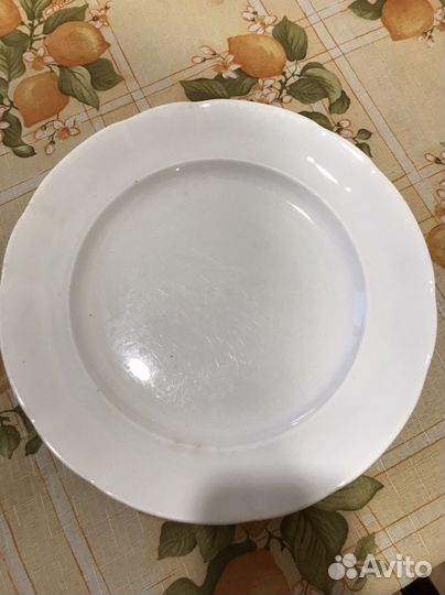 Старинная тарелка Кузнецов