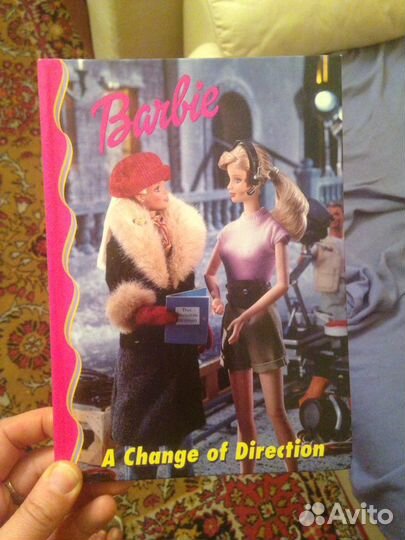 Книга на английском языке для детей о Barbie