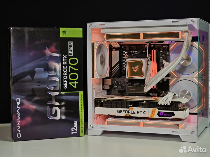 Игровой пк rtx 4070 super / ryzen 7 7700