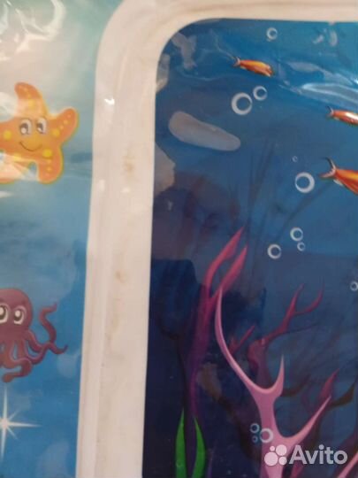 Водяной развивающий коврик