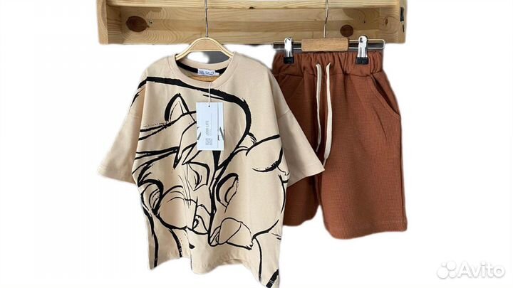 Комплект шорты и футболка Zara