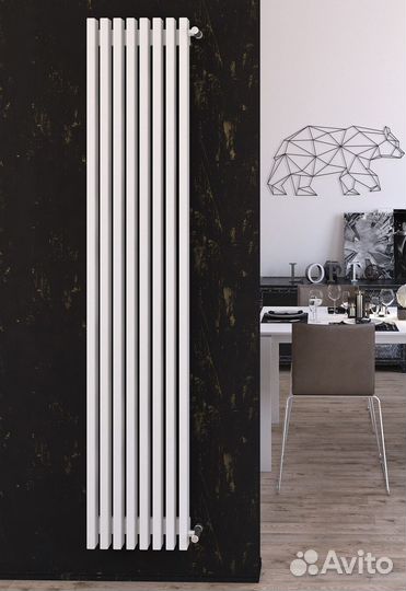 Дизайнерский радиатор отопления Steel