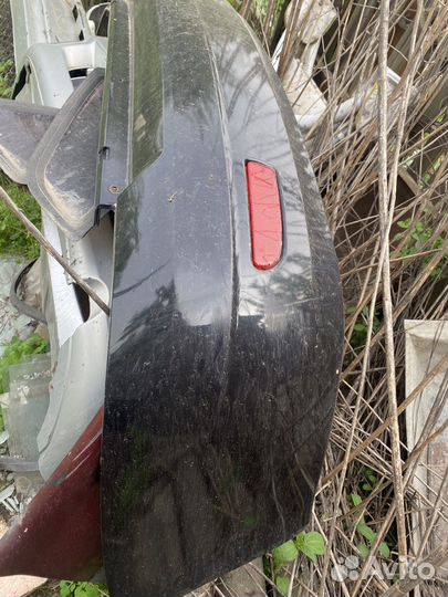 Задний бампер на приору седан с партроником