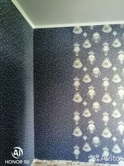 Поклейка обоев