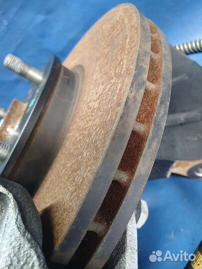 Киа Рио 4 2018 солярис 2 поворотный кулак в сборе