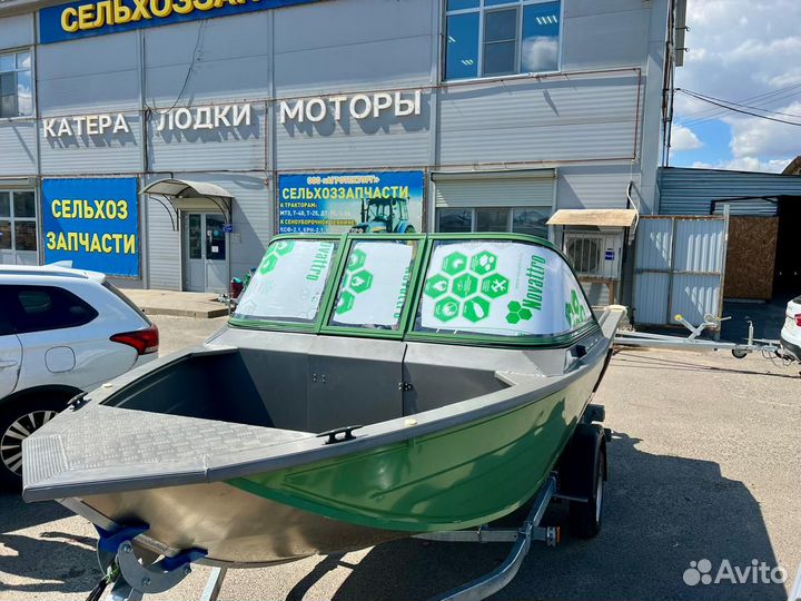 Лодка Neman 450DC+Yamaha 50лс+прицеп