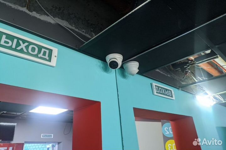 Видеонаблюдение с установкой