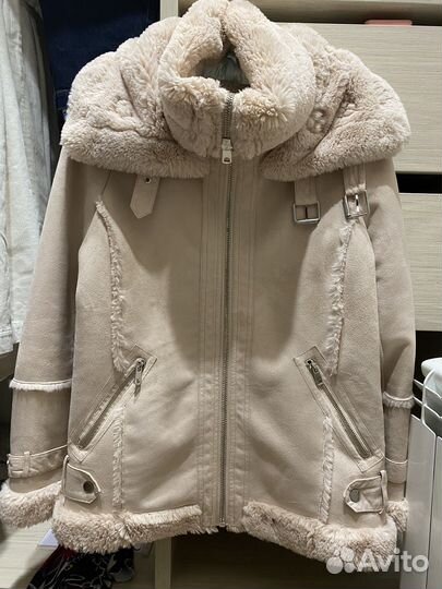 River Island дубленка женская