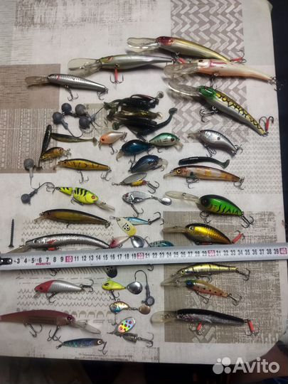 Набор воблеров бу
