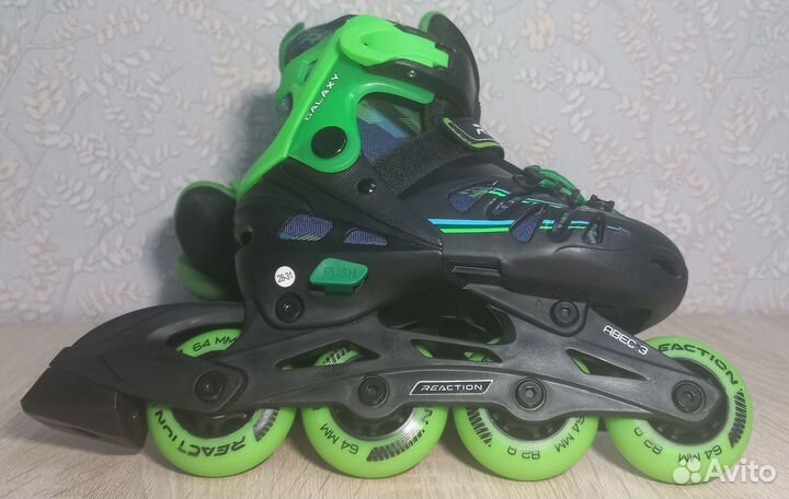 Роликовые коньки детские раздвижные