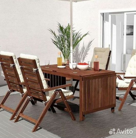 Новые подушки на кресло IKEA эпларо