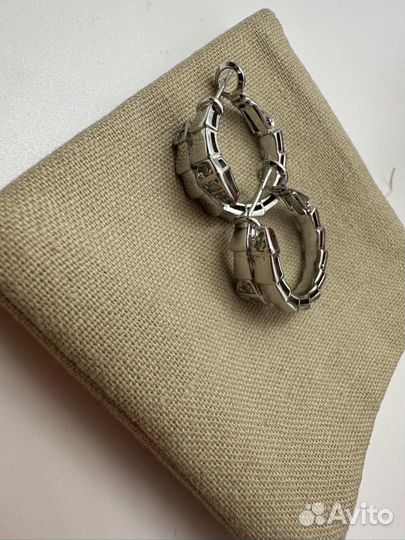 Сеьги и кольцо bvlgari