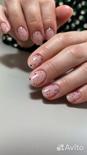 Маникюр с покрытием