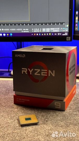 Amd ryzen 9 3900X 12 ядер (24 потока) AM4 BOX