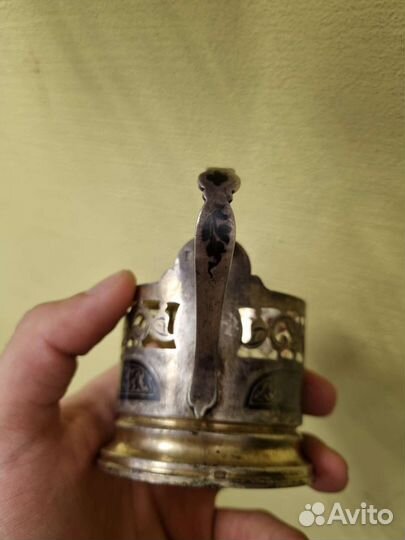 Подстаканники СССР серебро 875