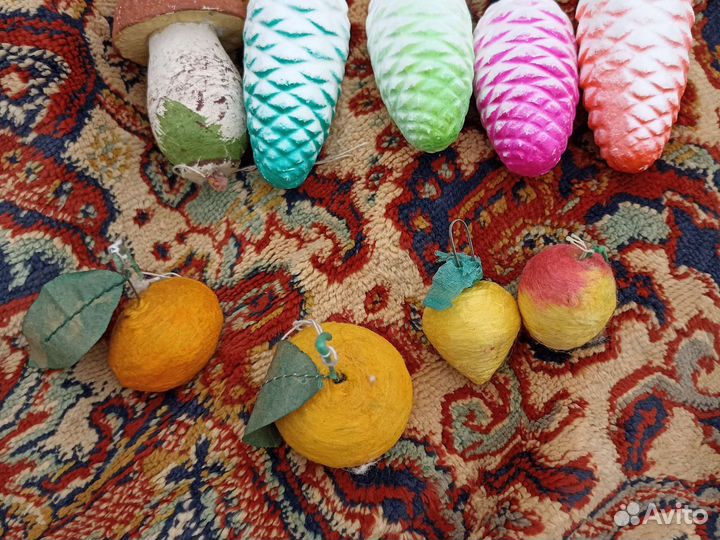 Ёлочные игрушки СССР