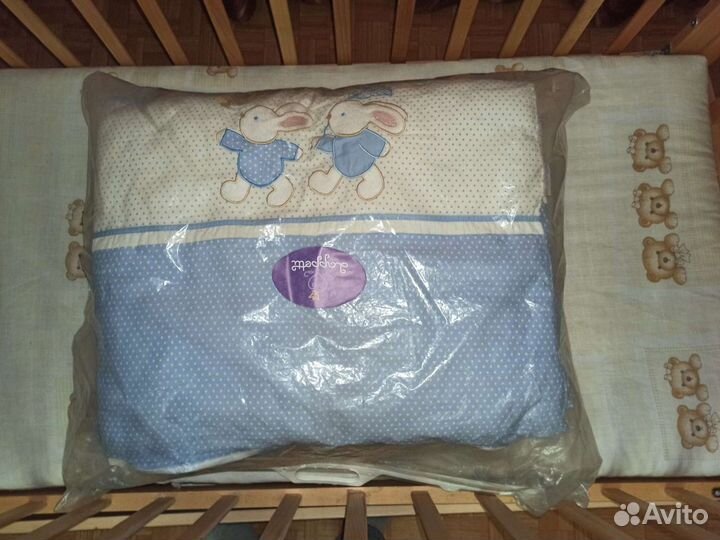 Бортики в кроватку. Непромокаемая пеленка