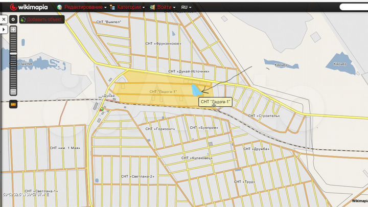 Участок 9 сот. (СНТ, ДНП)