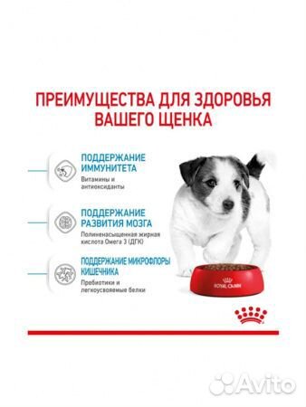 Корм Роял Канин для щенков мелких пород 2-10 мес