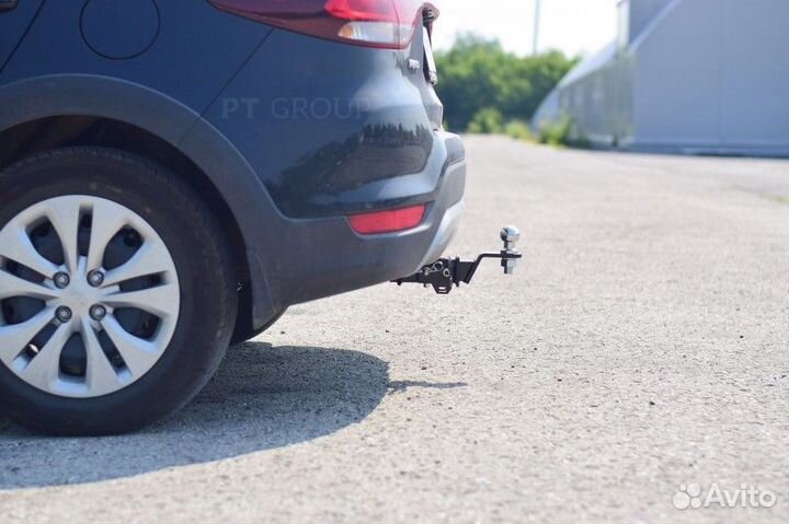 Фаркоп Kia RIO X, RIO X-line 2017-2021- съемный кв