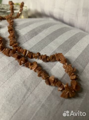 Бусы из авантюрина