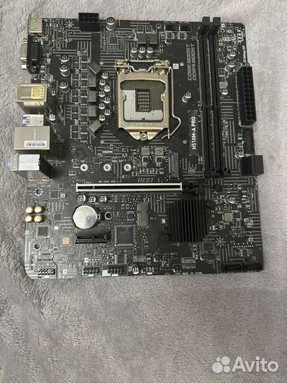 Материнская плата MSI h510m a pro