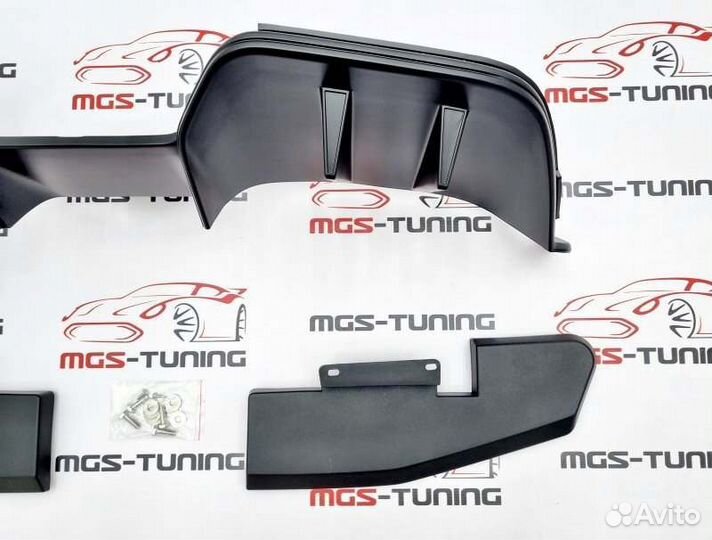 Диффузор Ford Mustang 2014-2017 стиль PFT