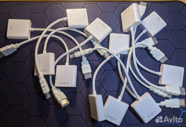 Переходники c hdmi на VGA, видеокабели