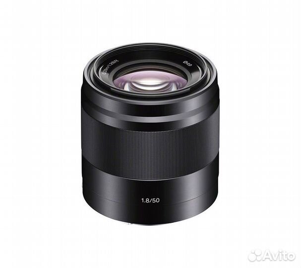 Объектив Sony E 50mm f/1.8 OSS SEL50F18 черный