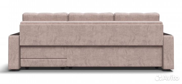 Угловой диван boss 3.0 Classic XL Велюр Royal пион
