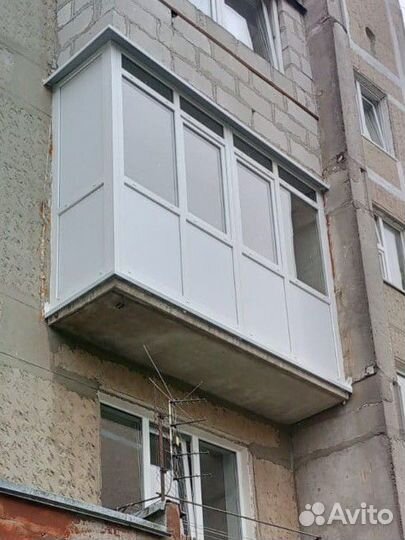 Балкон Г-образный