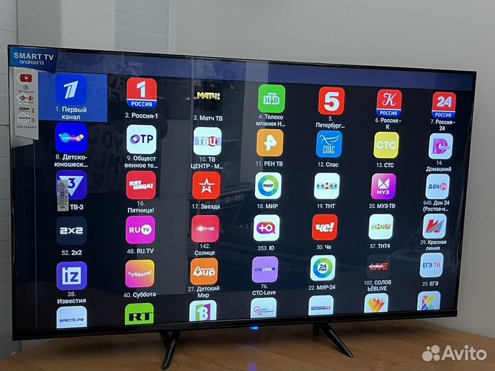 Телевизор SMART tv 43 BT 4500S (Android 13)