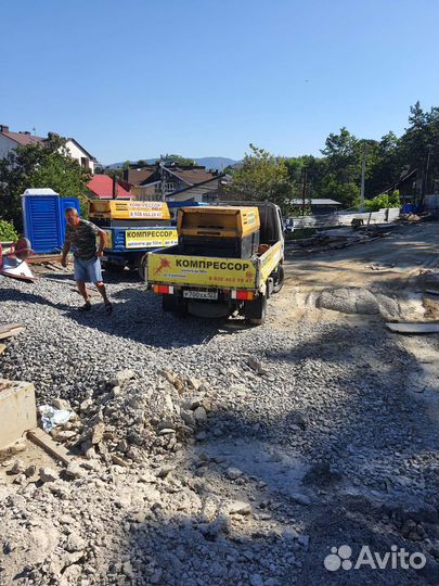 Аренда Компрессора с отбойными молотками