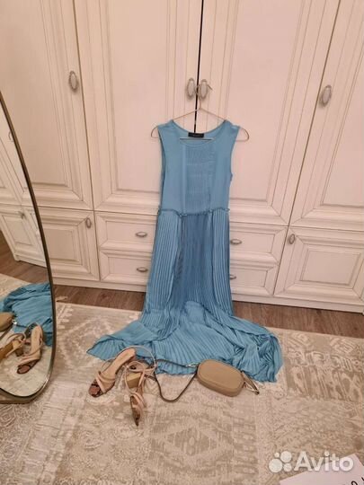 Twin set платье длинное, S