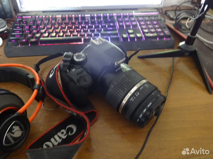 Зеркальный фотоаппарат canon eos 550d + Tamron AF