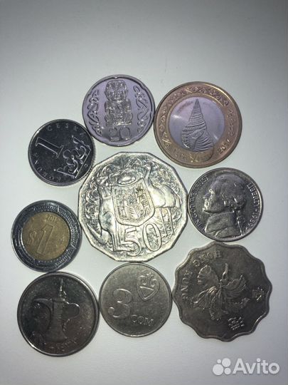 Иностранные монеты обмен