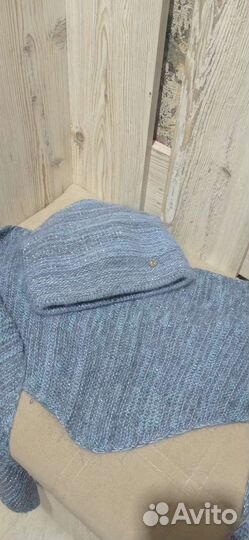 Комплект шапка с косынкой