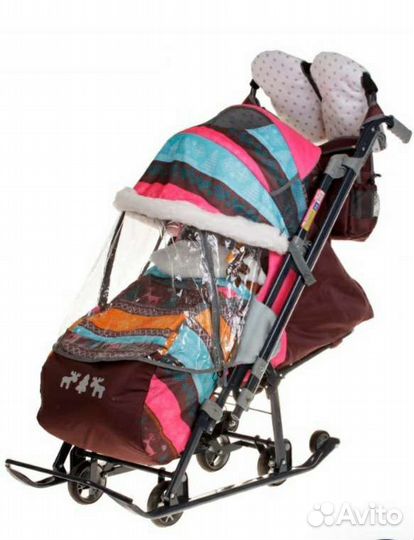 Санки-коляска Ника 7-3 Скандинавия