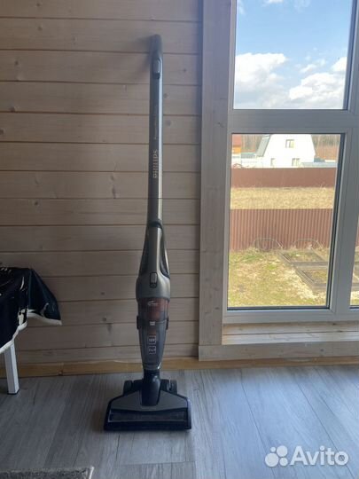 Беспроводной пылесос 2 в 1 philips powerpro